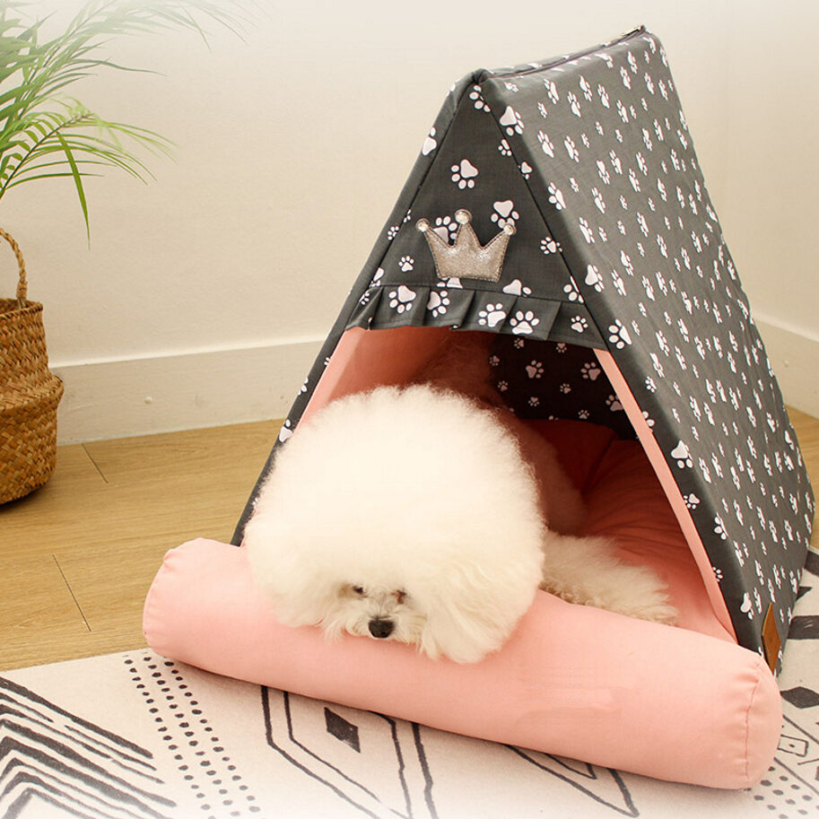 Dog pose 北歐風格小腳掌三角屋