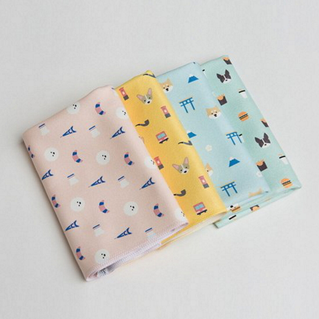 韓國可愛小狗造型吸水毛巾