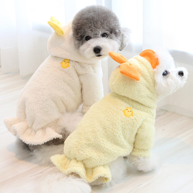 Hug me Duck 毛毛外衣