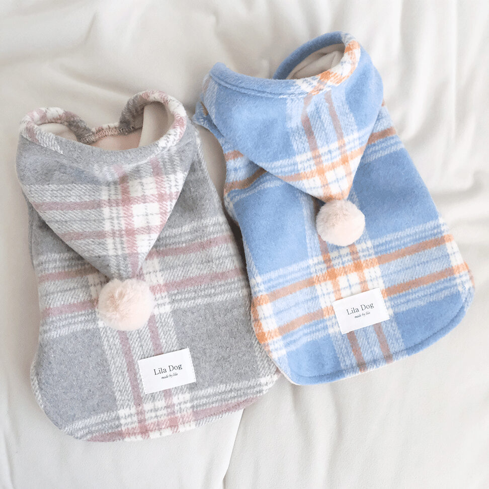 Winter Check Poncho