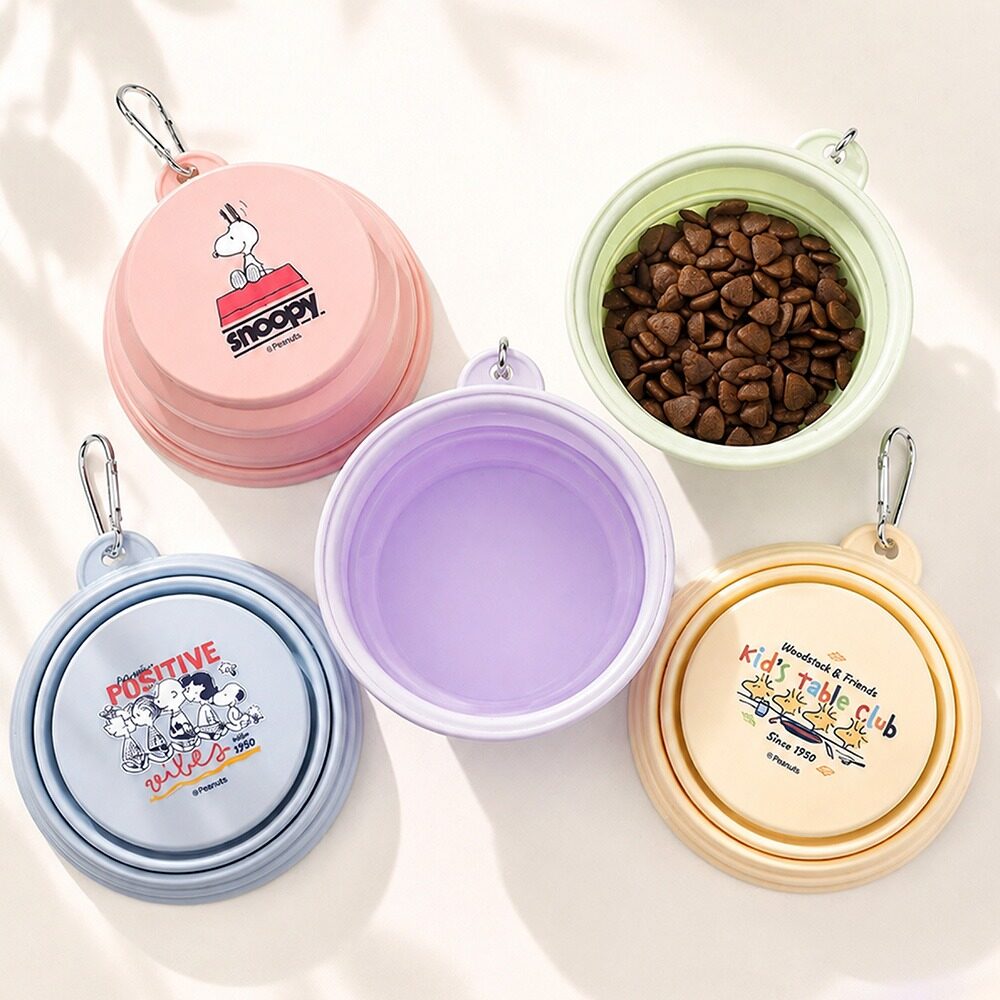 Peanuts Foldable Pet Bowl