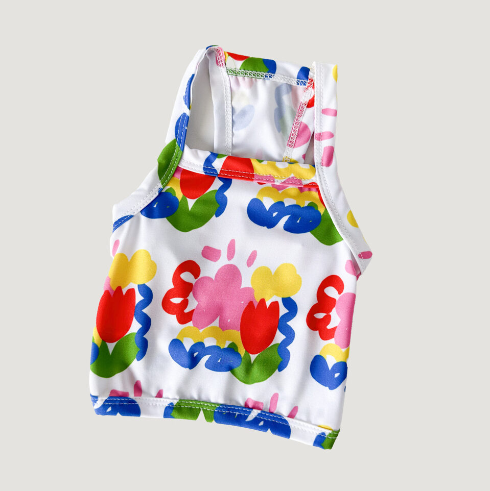 Flower Garden Cooling Croptop