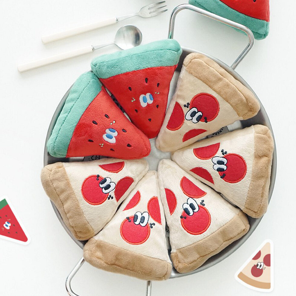 韓國Watermelon and Pizza玩具