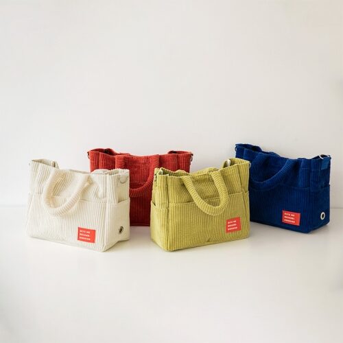 All Day Corduroy Walking Bag (4 colors)