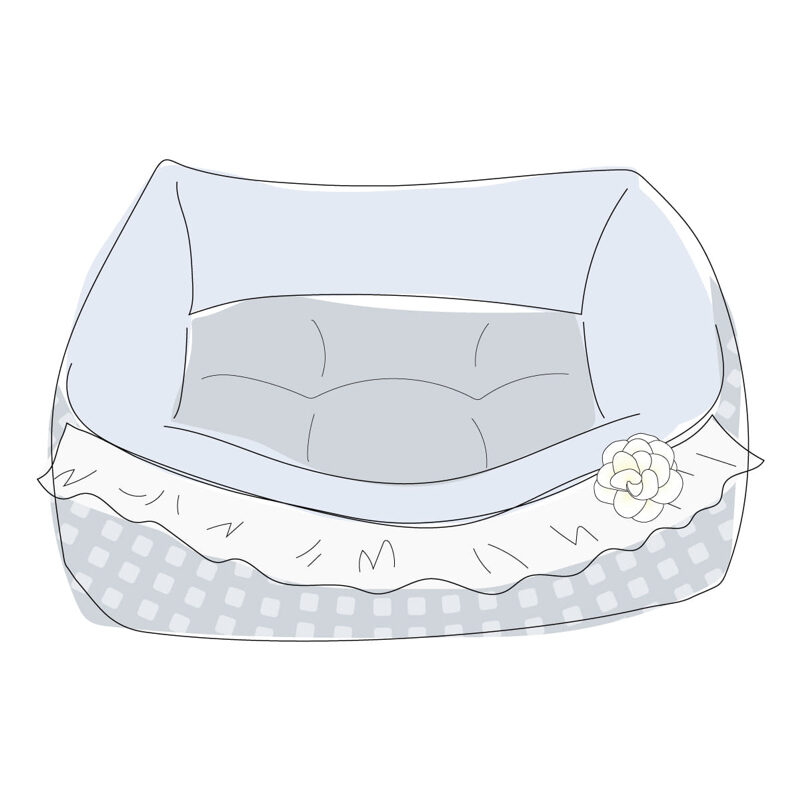 Milky way Frill Bumper Bed (Cover Only)