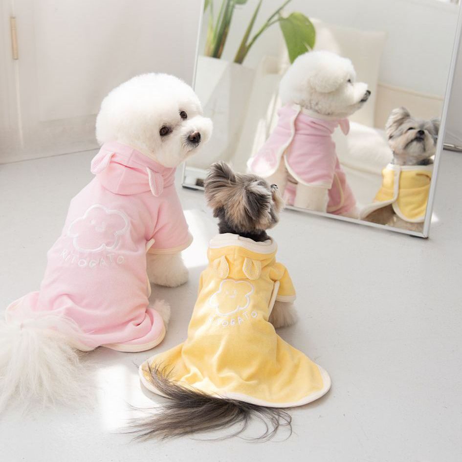 小熊沙灘禮服浴袍