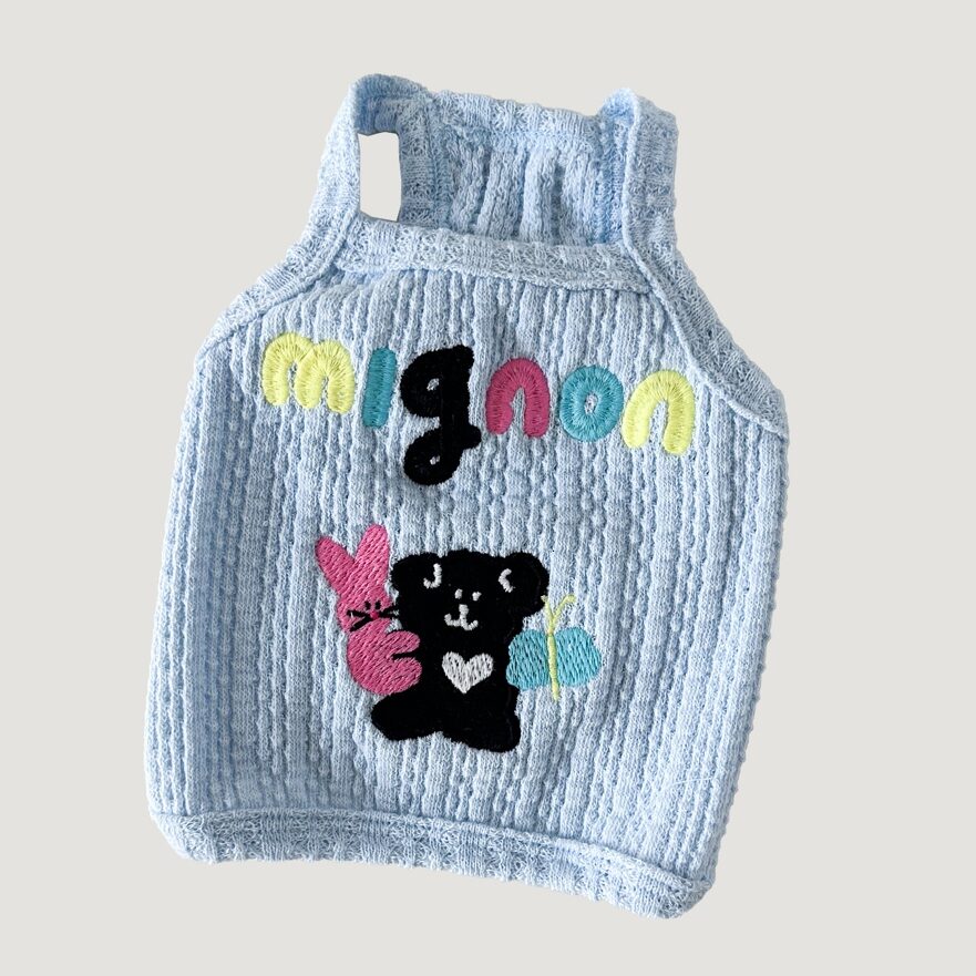 Minyong III Crop Top (Sky Blue)