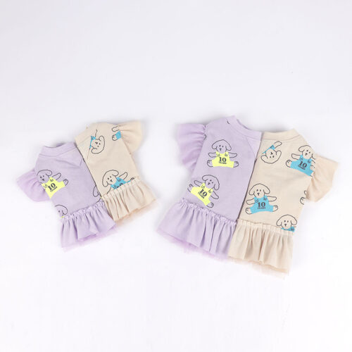 10yrs Young Dog Ruffle Top
