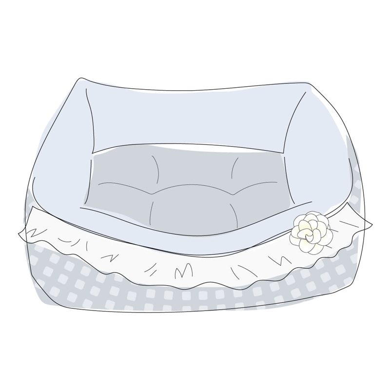 Milky way Frill Bumper Bed (Cover Only)