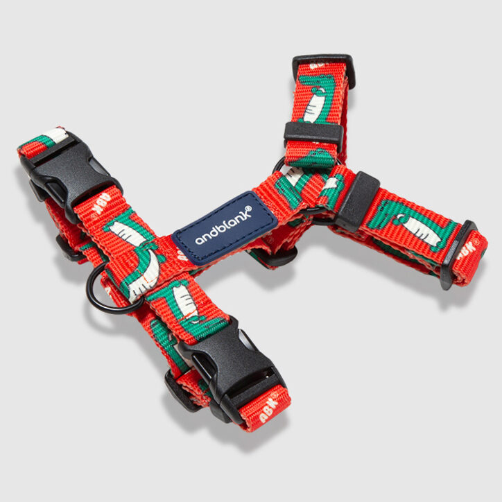 Lazy Crocodile Harness (Tangerine)