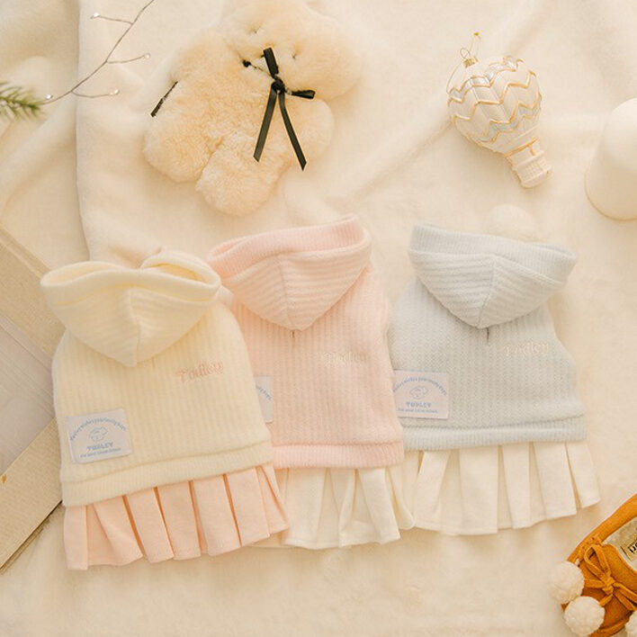 Snow Pompom One-piece